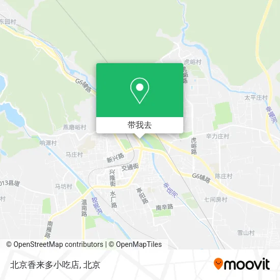 北京香来多小吃店地图