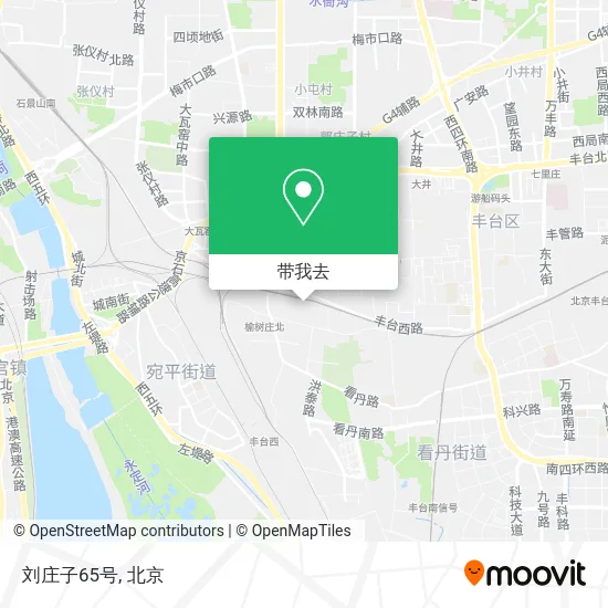 刘庄子65号地图