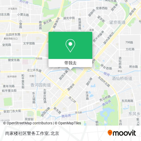 尚家楼社区警务工作室地图