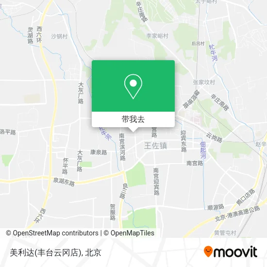 美利达(丰台云冈店)地图