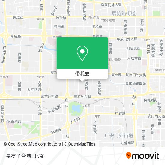 皇亭子弯巷地图