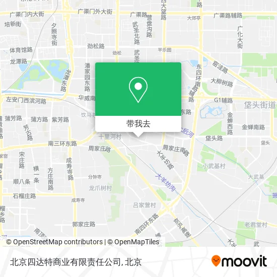 北京四达特商业有限责任公司地图