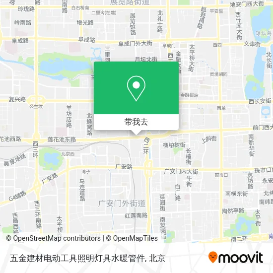 五金建材电动工具照明灯具水暖管件地图