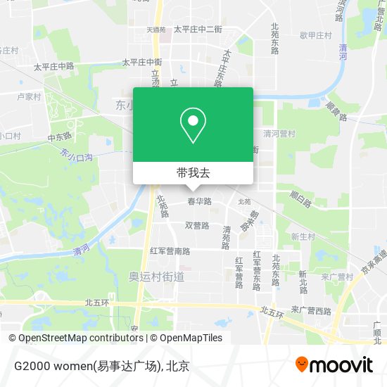 G2000 women(易事达广场)地图