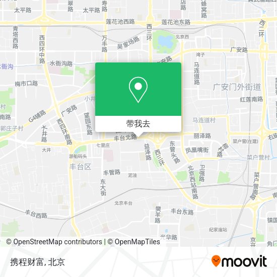 携程财富地图