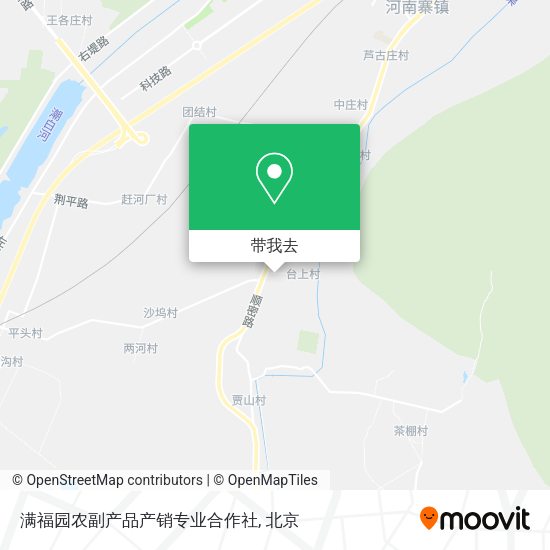 满福园农副产品产销专业合作社地图