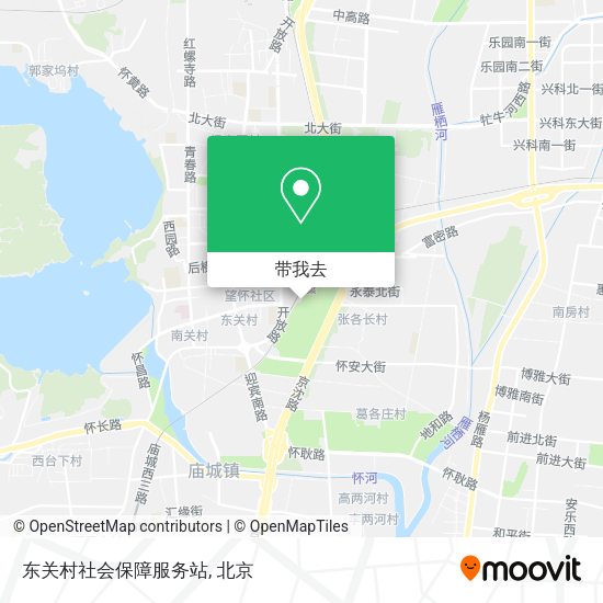 东关村社会保障服务站地图