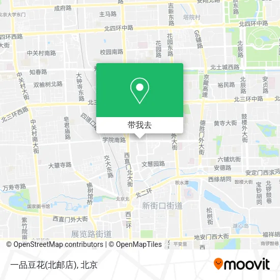 一品豆花(北邮店)地图