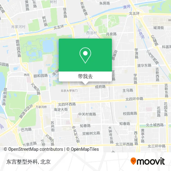 东宫整型外科地图