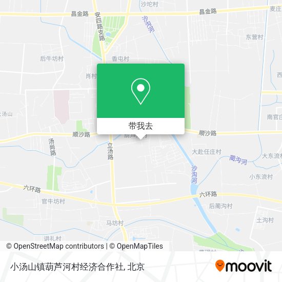 小汤山镇葫芦河村经济合作社地图