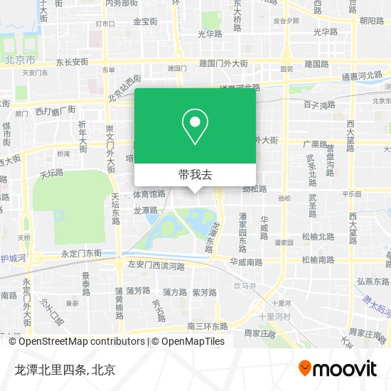 龙潭北里四条地图