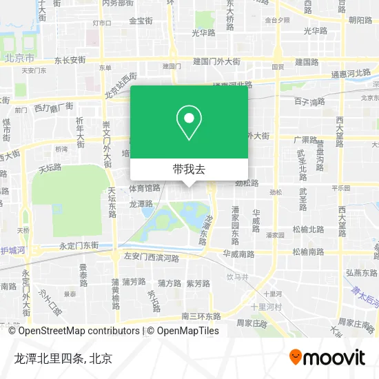 龙潭北里四条地图