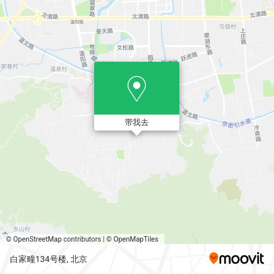 白家疃134号楼地图