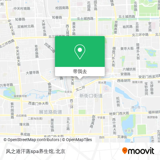 风之港汗蒸spa养生馆地图