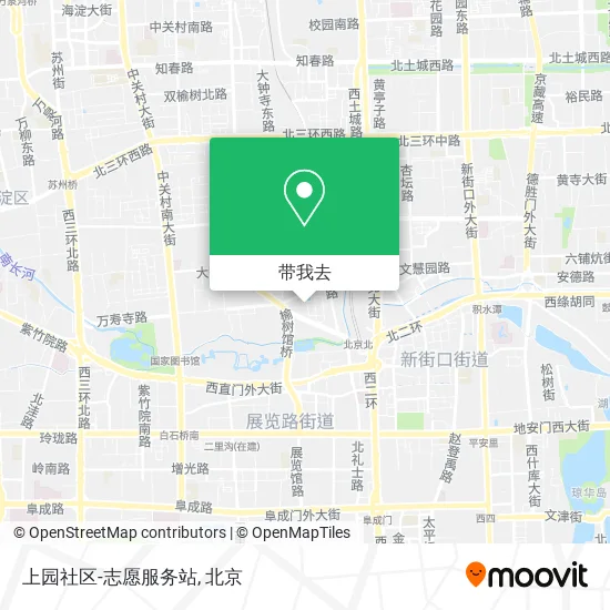 上园社区-志愿服务站地图