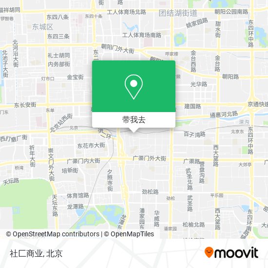 社匚商业地图