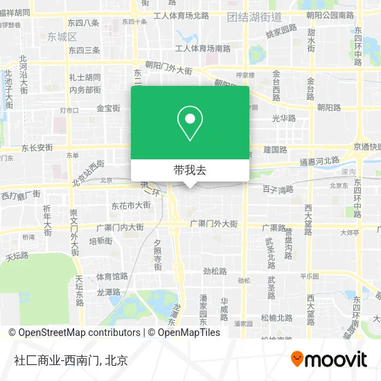 社匚商业-西南门地图