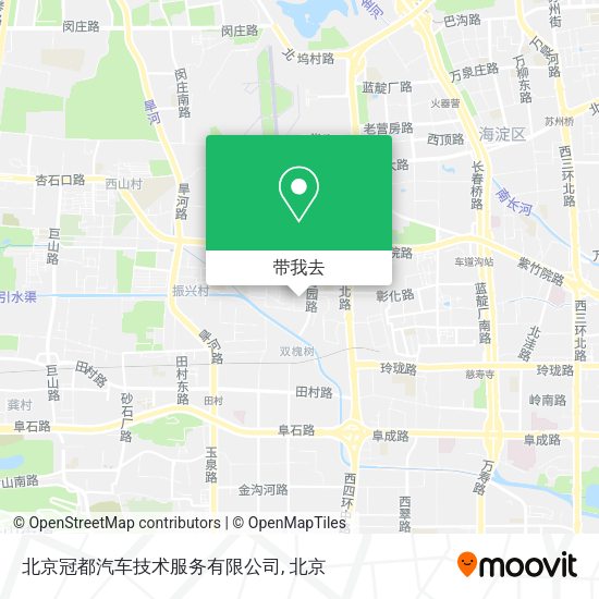 北京冠都汽车技术服务有限公司地图