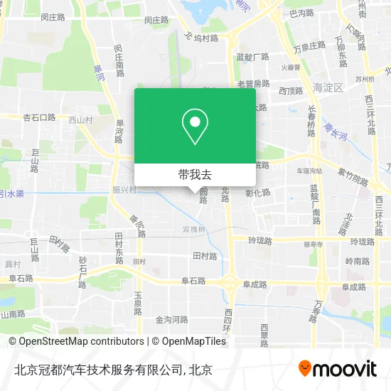 北京冠都汽车技术服务有限公司地图