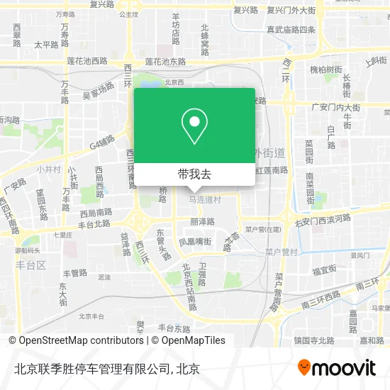 北京联季胜停车管理有限公司地图