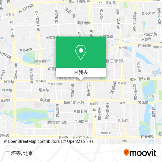 三塔寺地图