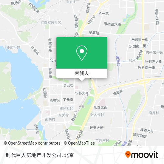 时代巨人房地产开发公司地图