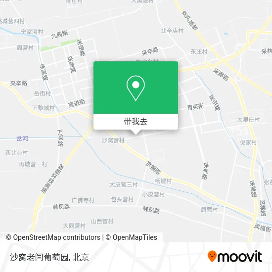 沙窝老闫葡萄园地图