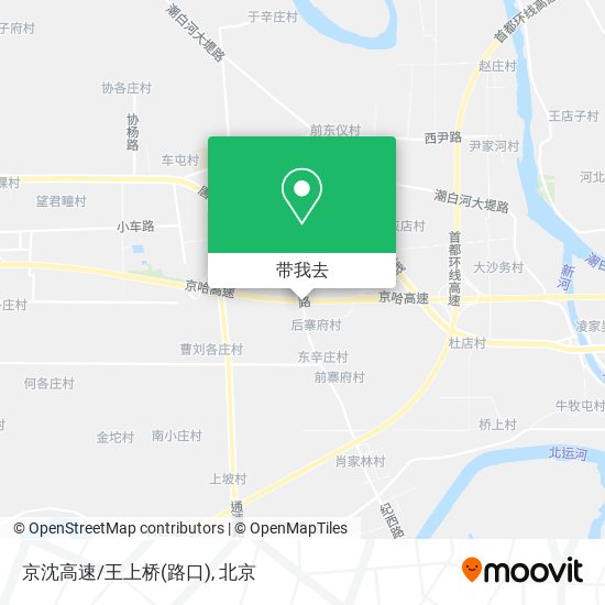 京沈高速/王上桥(路口)地图