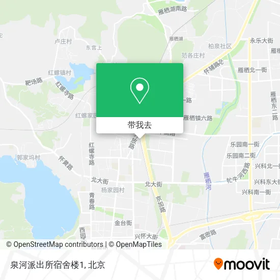 泉河派出所宿舍楼1地图