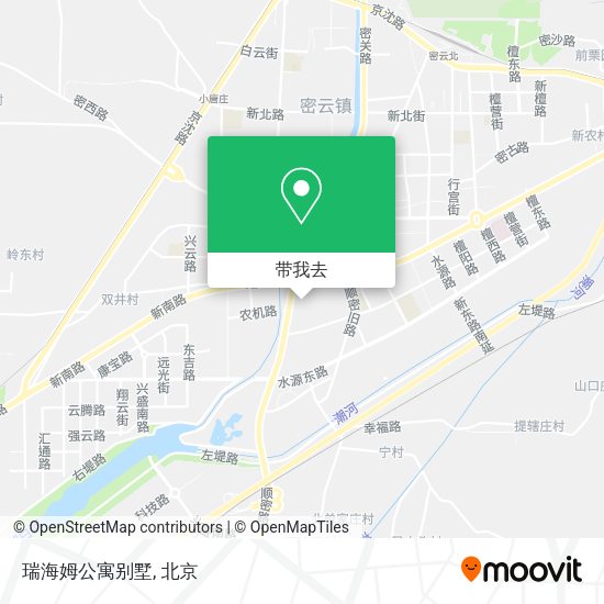 瑞海姆公寓别墅地图