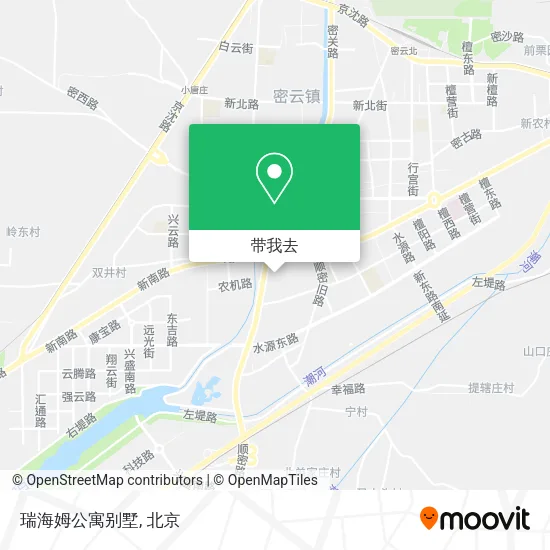 瑞海姆公寓别墅地图