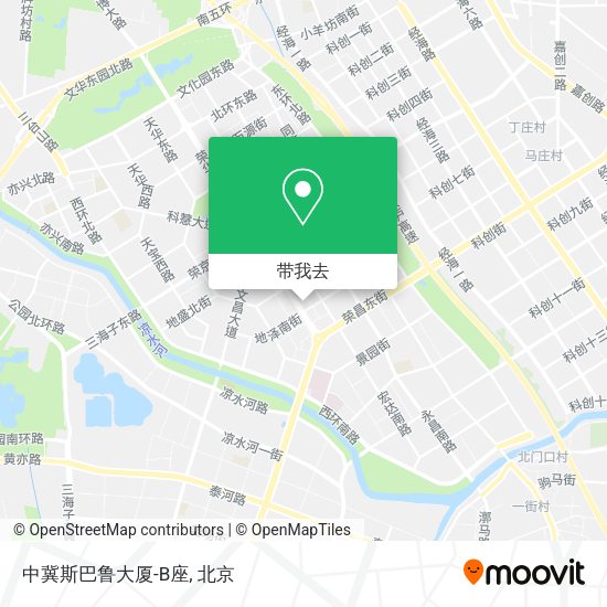 中冀斯巴鲁大厦-B座地图