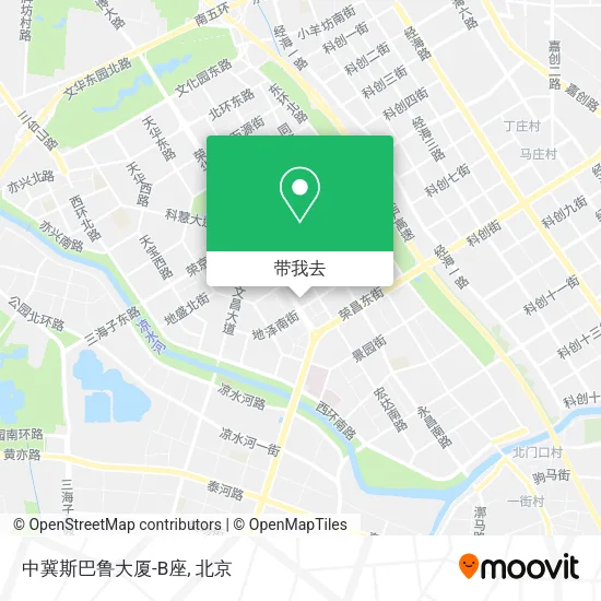 中冀斯巴鲁大厦-B座地图