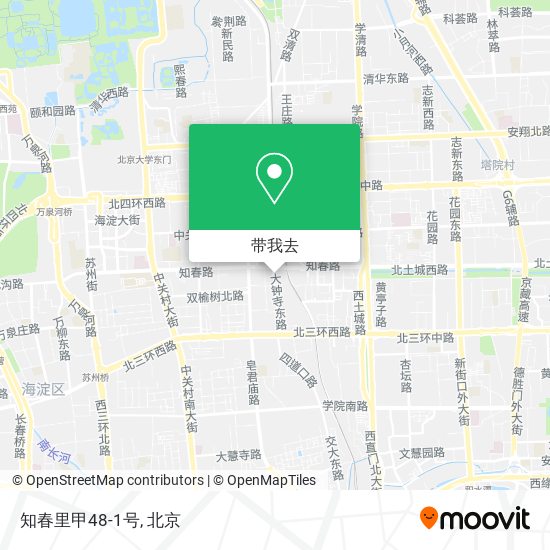知春里甲48-1号地图
