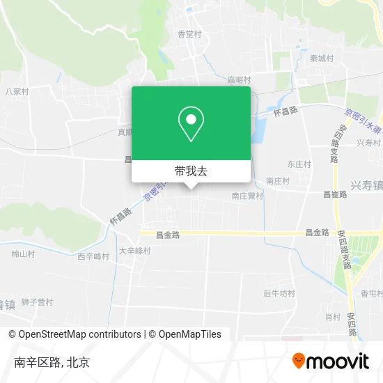 南辛区路地图