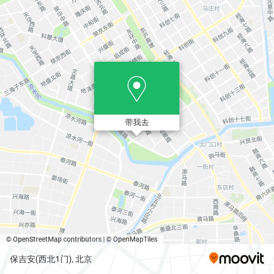 保吉安(西北1门)地图