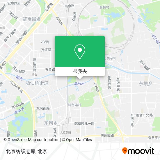 北京纺织仓库地图