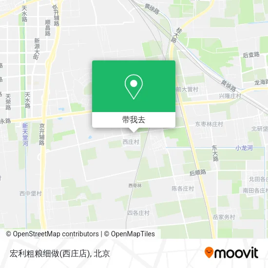 宏利粗粮细做(西庄店)地图