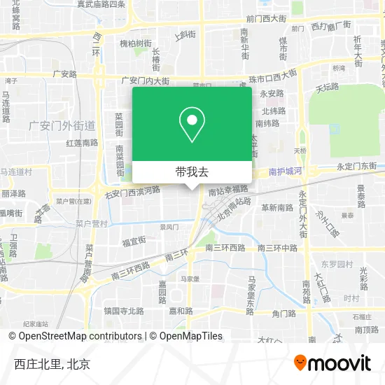 西庄北里地图