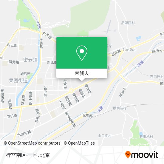 行宫南区-一区地图