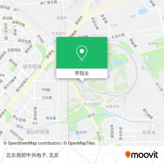 北京燕郊中兴电子地图