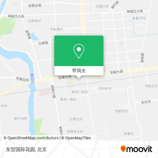 东贸国际花园地图