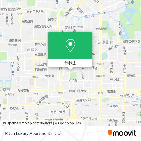 Ritan Luxury Apartments地图