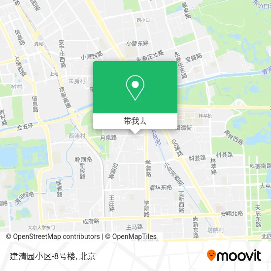 建清园小区-8号楼地图