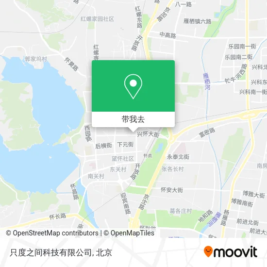 只度之间科技有限公司地图