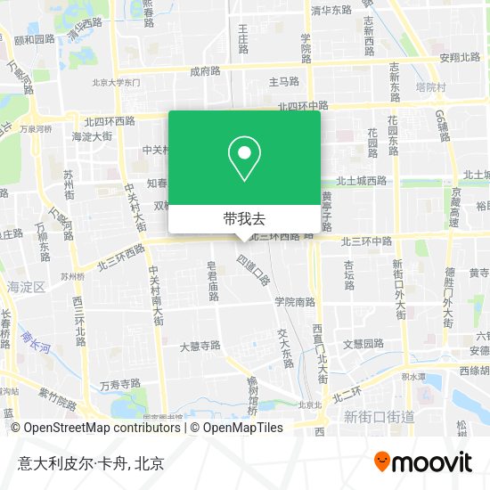 意大利皮尔·卡舟地图
