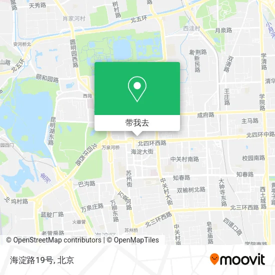 海淀路19号地图