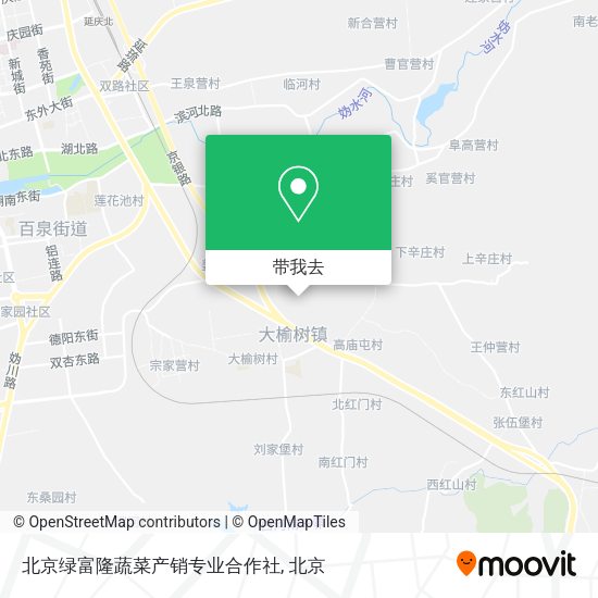 北京绿富隆蔬菜产销专业合作社地图