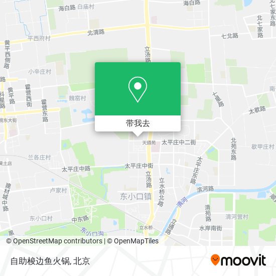 自助梭边鱼火锅地图