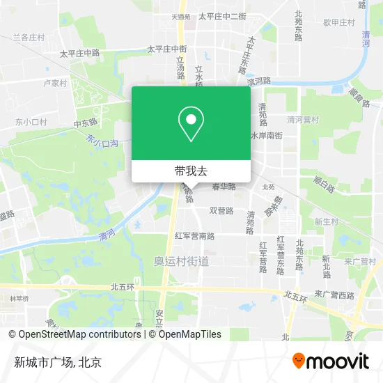新城市广场地图